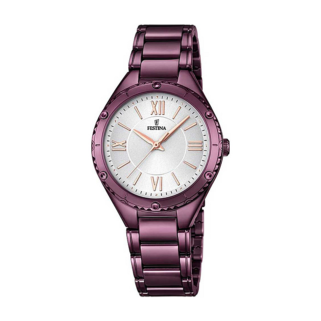 Festina Stainless Steel Bracelet - Purple